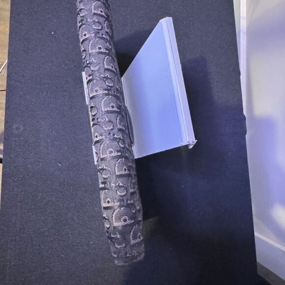 Christian Dior Black John Galliano Oblique Monogram Logo Canvas Wallet RARE!!! - Picture 6 of 11